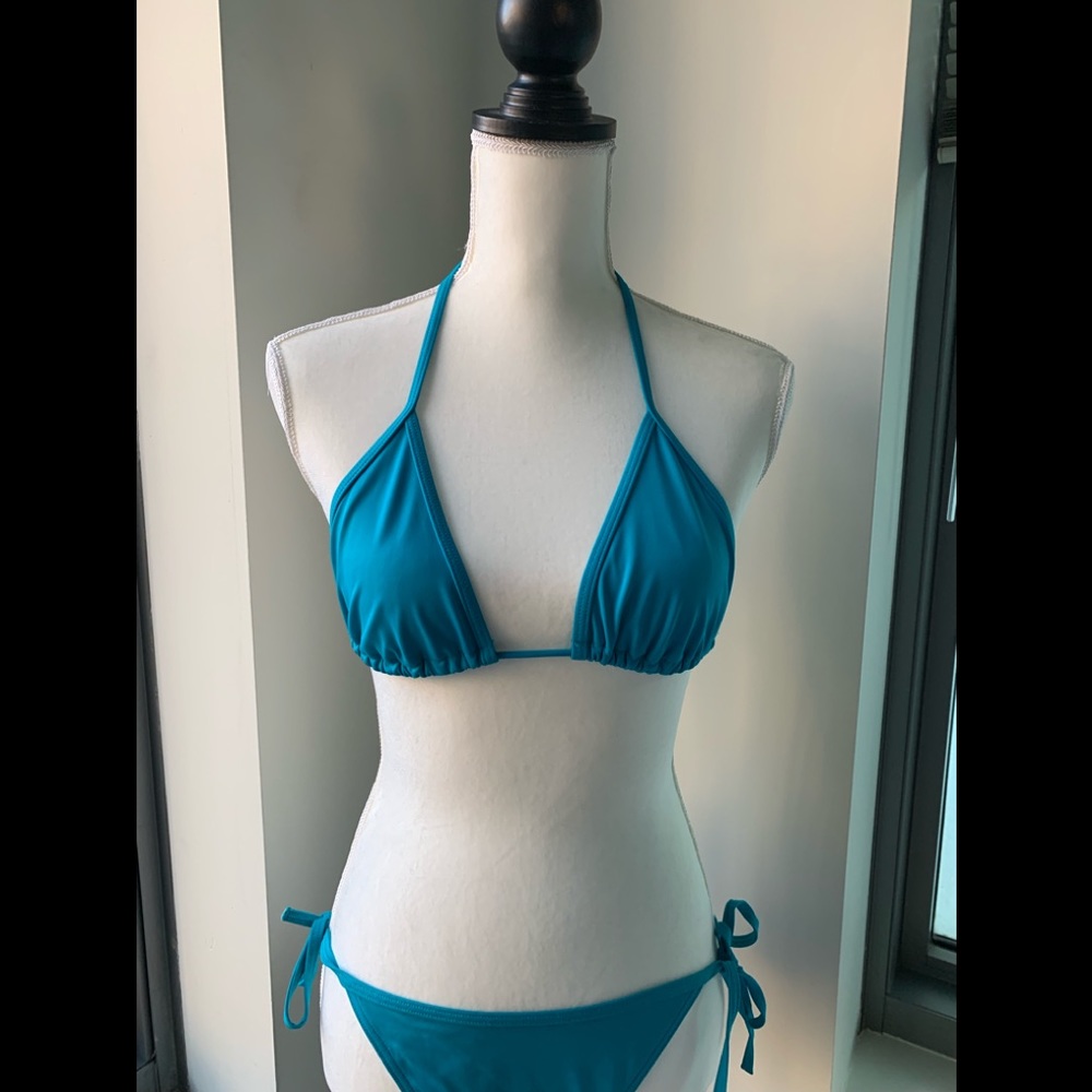 Victoria Secret Bikini Set Teal Aqua